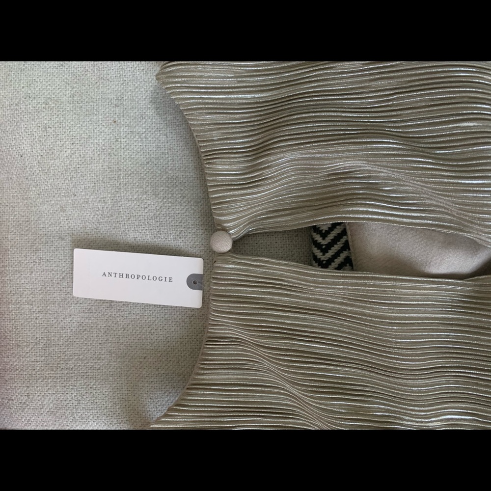 Porridge by Anthropologie Gold Shimmer Tank - Picture 5 of 5